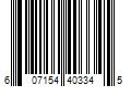 Barcode Image for UPC code 607154403345