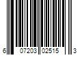 Barcode Image for UPC code 607203025153