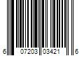 Barcode Image for UPC code 607203034216