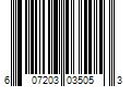 Barcode Image for UPC code 607203035053