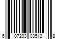 Barcode Image for UPC code 607203035138