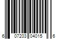 Barcode Image for UPC code 607203040156