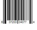 Barcode Image for UPC code 607203040774