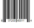 Barcode Image for UPC code 607203600114