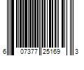 Barcode Image for UPC code 607377251693