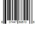 Barcode Image for UPC code 607447685106