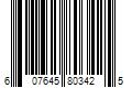 Barcode Image for UPC code 607645803425