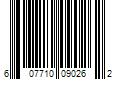 Barcode Image for UPC code 607710090262