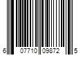 Barcode Image for UPC code 607710098725