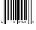 Barcode Image for UPC code 607803053709