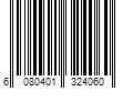 Barcode Image for UPC code 6080401324060