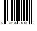 Barcode Image for UPC code 608106240407