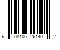 Barcode Image for UPC code 608106261402