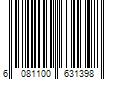 Barcode Image for UPC code 6081100631398