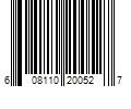 Barcode Image for UPC code 608110200527