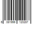 Barcode Image for UPC code 6081999120287