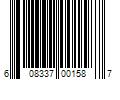 Barcode Image for UPC code 608337001587