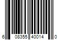 Barcode Image for UPC code 608355400140