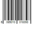 Barcode Image for UPC code 6085010018393