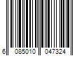 Barcode Image for UPC code 6085010047324