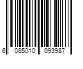 Barcode Image for UPC code 6085010093987