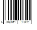 Barcode Image for UPC code 6085011019092