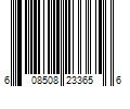 Barcode Image for UPC code 608508233656