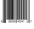 Barcode Image for UPC code 608835400417