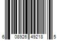 Barcode Image for UPC code 608926492185