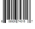 Barcode Image for UPC code 608926743157