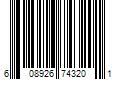 Barcode Image for UPC code 608926743201