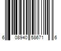 Barcode Image for UPC code 608940586716