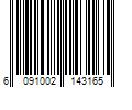 Barcode Image for UPC code 6091002143165