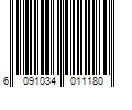 Barcode Image for UPC code 6091034011180