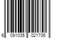 Barcode Image for UPC code 6091035021706