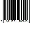 Barcode Image for UPC code 6091122260810