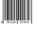 Barcode Image for UPC code 6091224001618