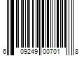 Barcode Image for UPC code 609249007018