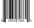 Barcode Image for UPC code 609332708600