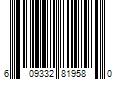 Barcode Image for UPC code 609332819580