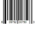 Barcode Image for UPC code 609792007503