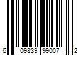 Barcode Image for UPC code 609839990072