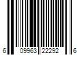 Barcode Image for UPC code 609963222926