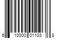 Barcode Image for UPC code 610000011038