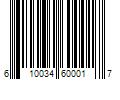 Barcode Image for UPC code 610034600017