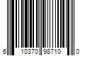 Barcode Image for UPC code 610370987100