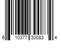 Barcode Image for UPC code 610377300834