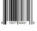 Barcode Image for UPC code 610377808316