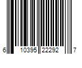 Barcode Image for UPC code 610395222927