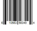 Barcode Image for UPC code 610563563494